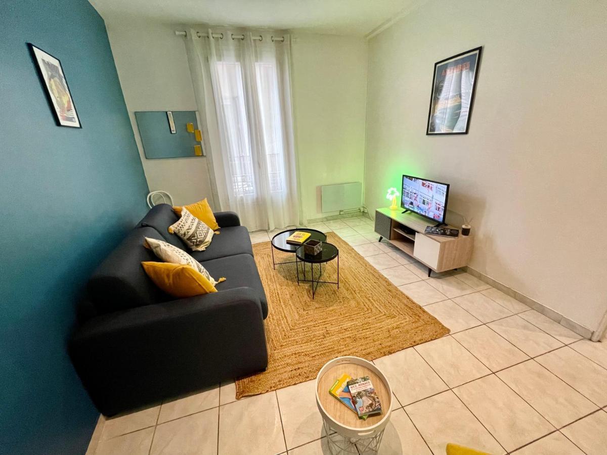 Joli Appartement Spacieux A 3 Min A Pied De La Mer Nizza Exterior foto