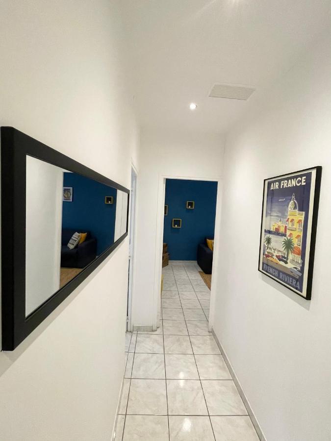 Joli Appartement Spacieux A 3 Min A Pied De La Mer Nizza Exterior foto